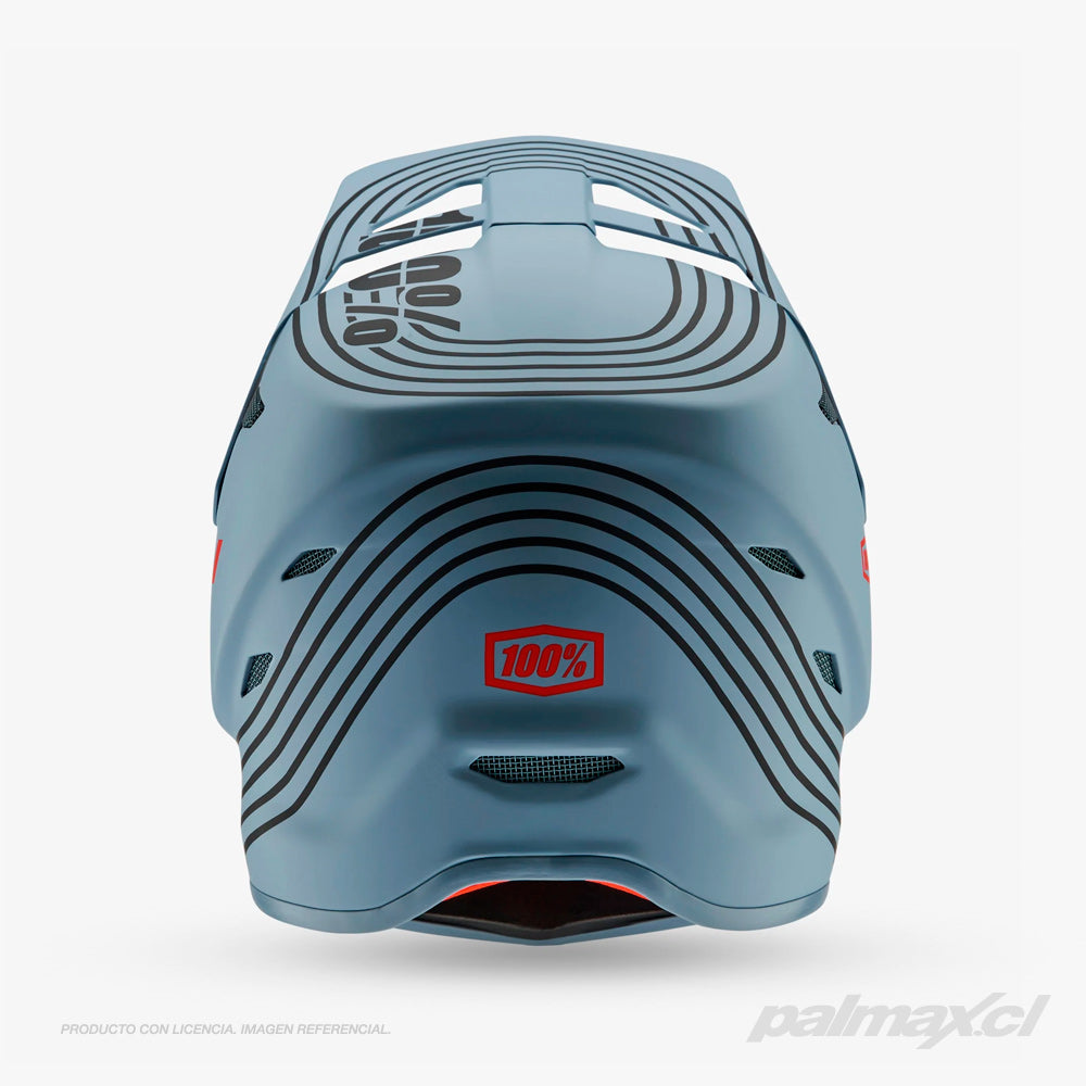 Casco Downhill / MTB / BMX modelo Status Caltec Grey | 100 Percent
